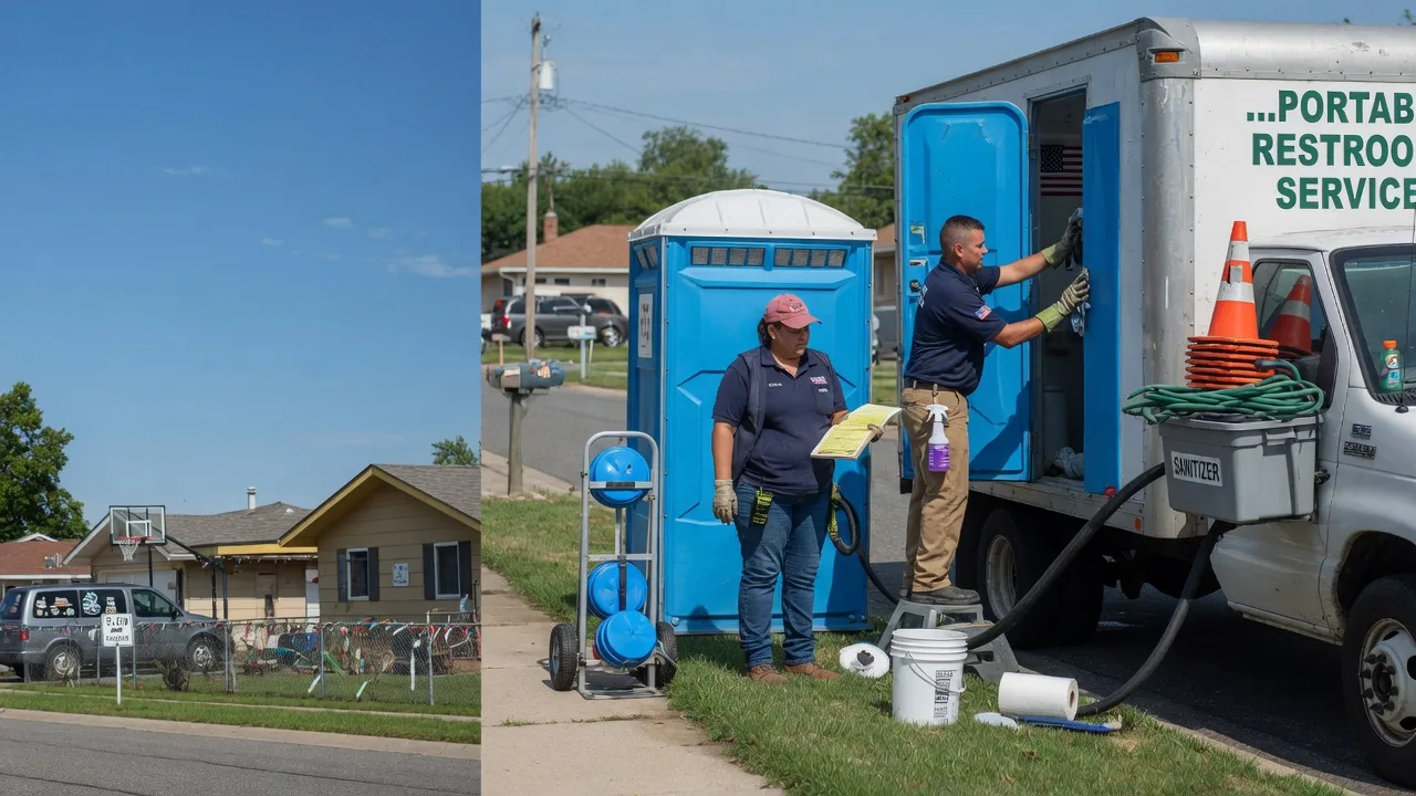 Portable Toilet Rental in Spearsville, LA near me